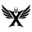 SERAMONX seramonx_menubar_light_36.png（淺色環境 · 黑標誌），36×36 px，顯示 18 CSS px